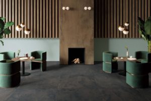 CONCRETE IRON 120X120 + WIDE&STYLE RAINBOW SALVIA + INTERNO 9 RUST