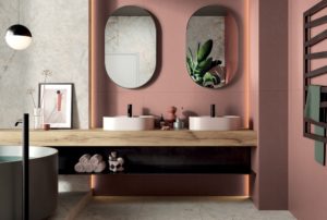 14_PAPRIKA 60X120 + SENSI GEMS CRYSTAL SOFT 120X278 + SENSI GEMS CRYSTAL RETT 60X120 + ABKSTONE ESSENCE AVANA 6 MM