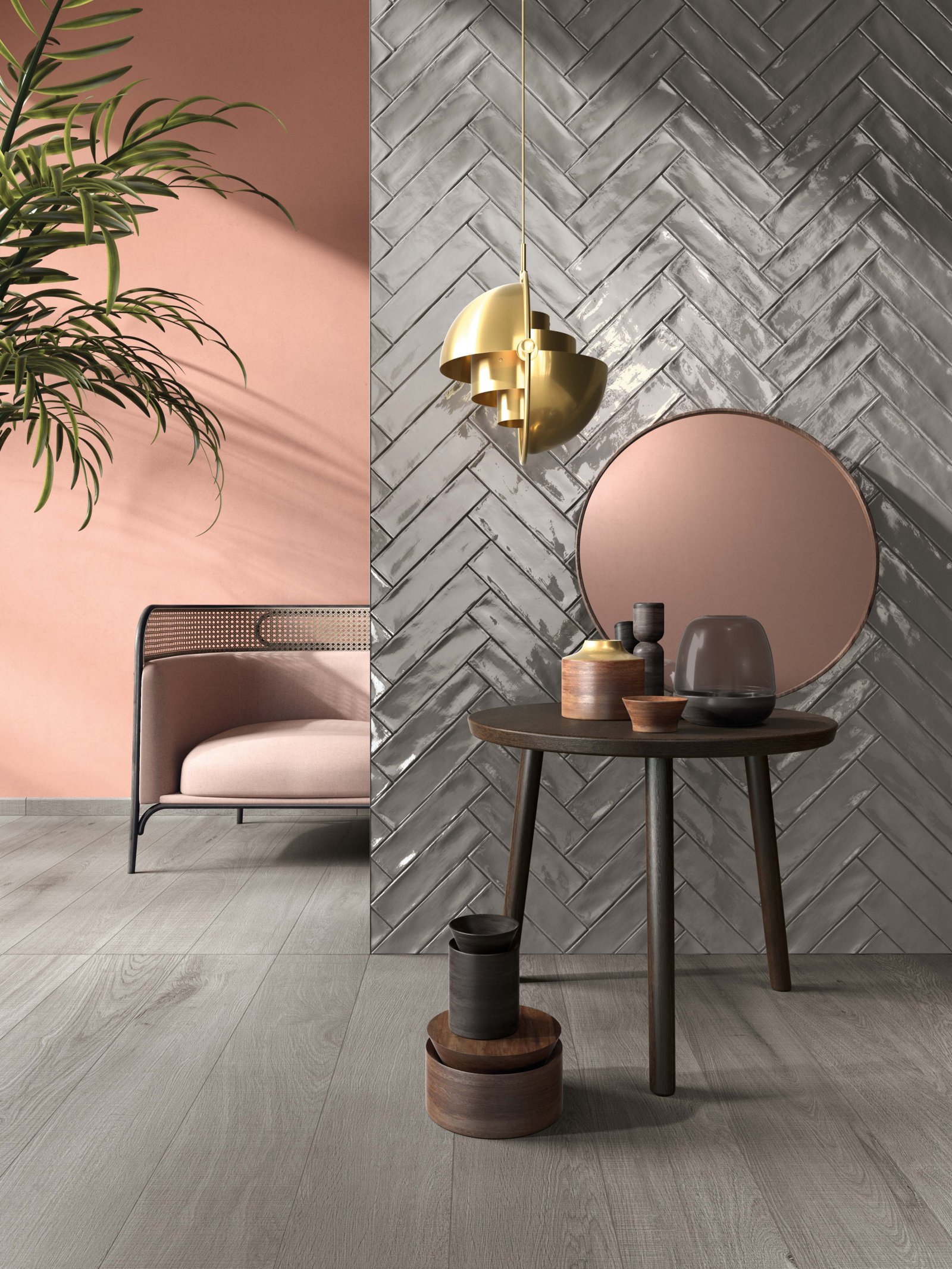 BRICK GREY + WOOD GREY 20X120