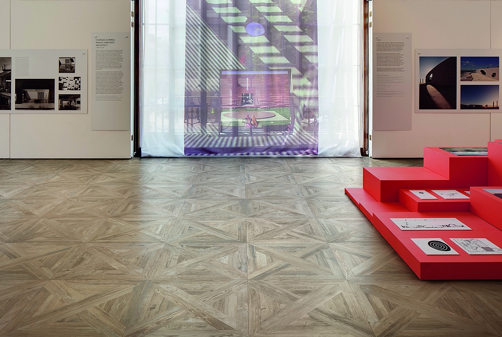 RIBA, Charles Correa Exhibiton, London, United Kingdom. Architect: Grey Wornum, 2013.